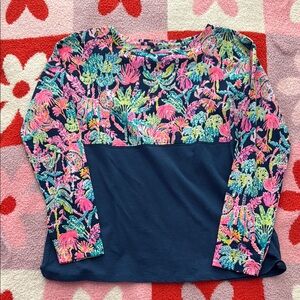 Floral Long Sleeve Kids Top
